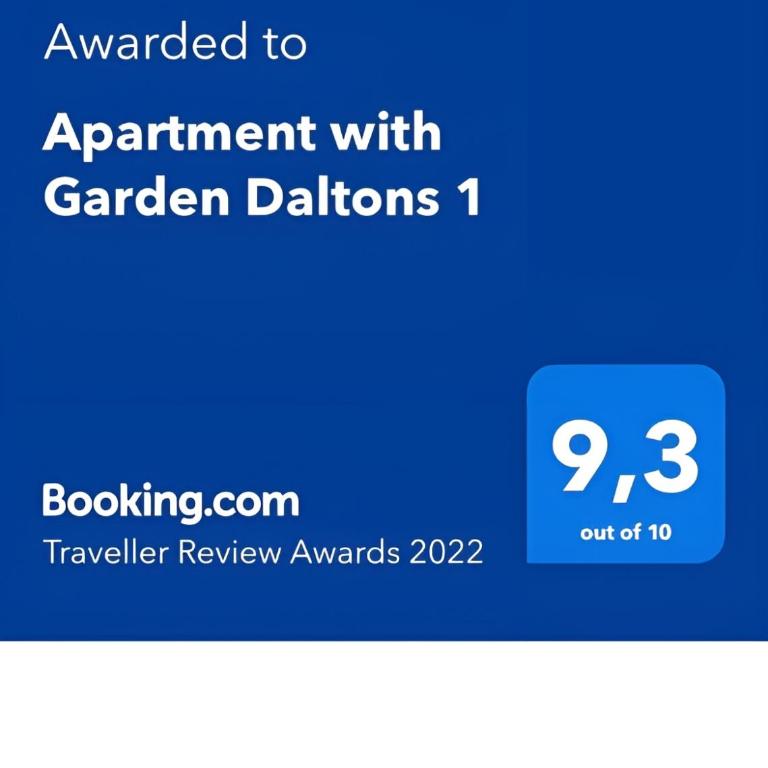 Apartment with Garden Daltons 1 - Chalet 1 Chambre - 7