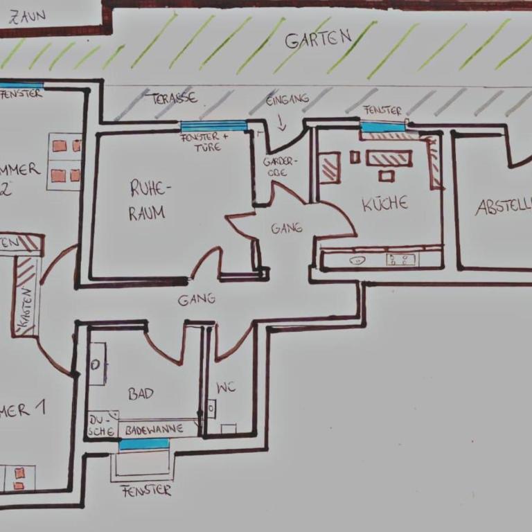 Schafferhäusl, Ferienwohnung - Apartamento de 2 dormitorios con baño - 3