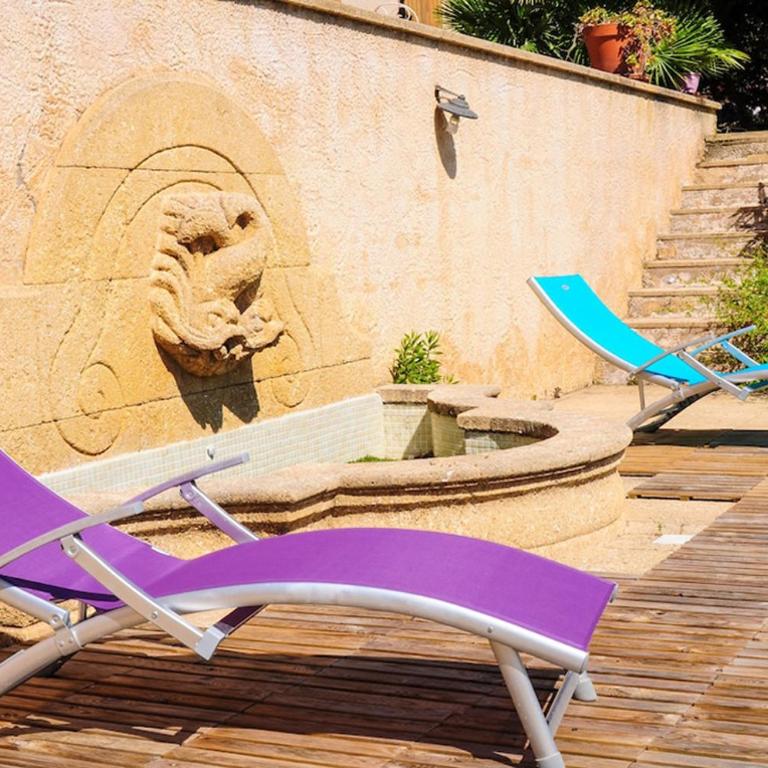 La villa Roméo, piscine et spa - Villa with Garden View - 27
