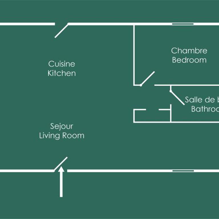 CLINT HOUSE - Appartement "Jardin de granit rose" - Appartamento con 1 Camera da Letto - 18