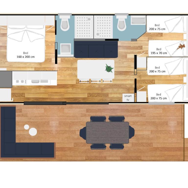 Estivo Premium Deluxe mobile homes on Camping Malibu Beach - Casa Mobile - 20