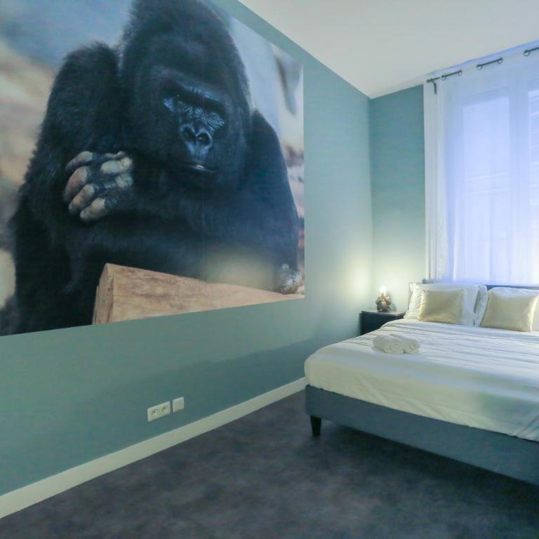 La Jungle, T5 hypercentre chic et cosy, wifi, netflix par SOVALFI - Apartment - 52