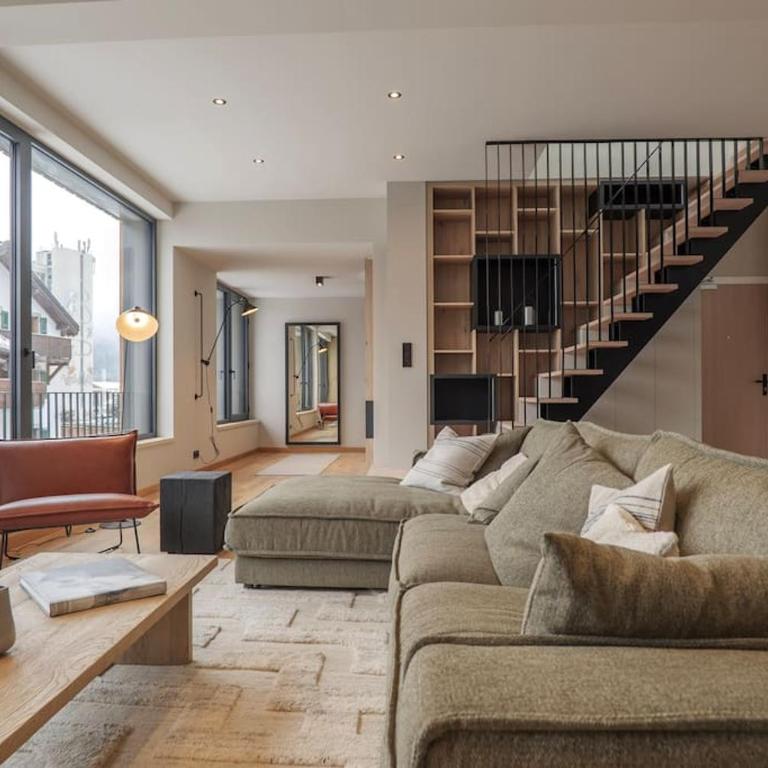 Appartement Rooftop Chamonix - Three-Bedroom Apartment - 11