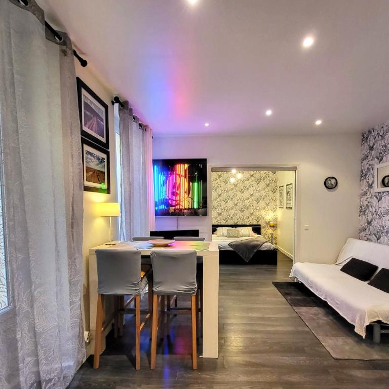 Centre Cannes , 3 min Palais , Clim , WiFi - Apartamento de 1 dormitorio - 1