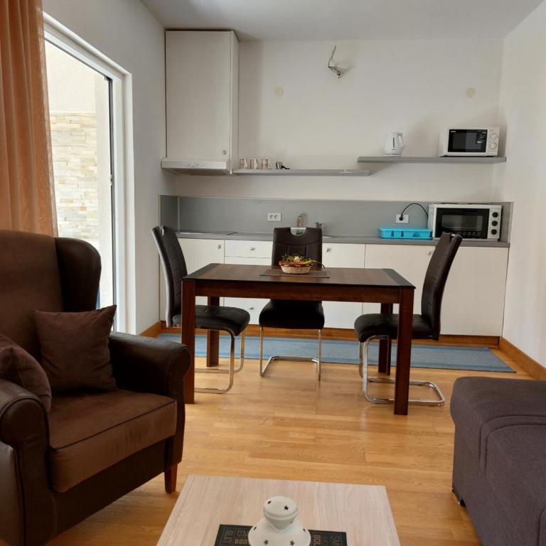 Apartment-Hotel Vila Petrovic-Becici - Apartman s 1 Spavaćom Sobom i Terasom - Prizemlje - 9