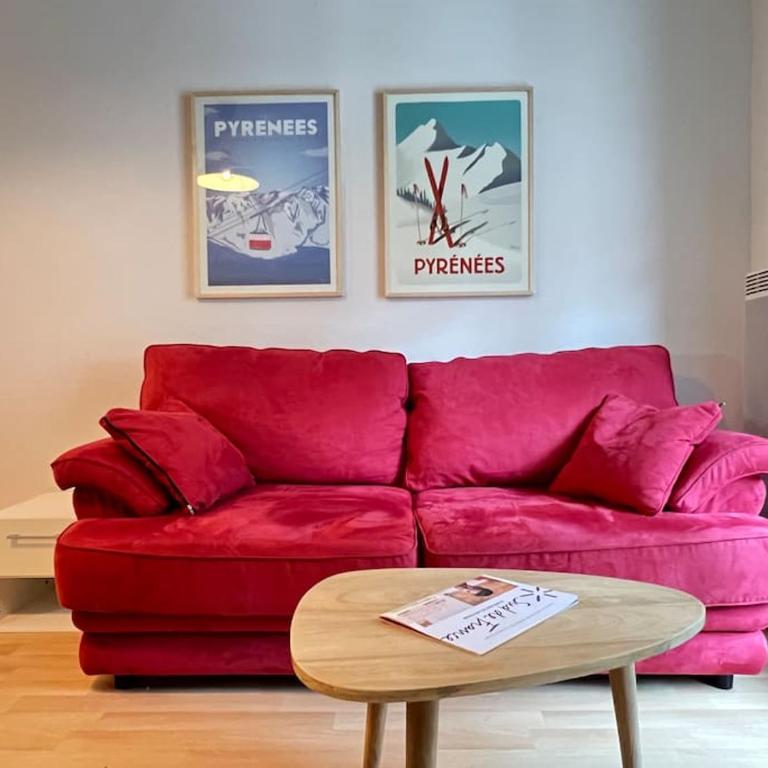 T3 centre ville avec parking, balcon et wifi. 5P. - Apartment mit 2 Schlafzimmern - 25