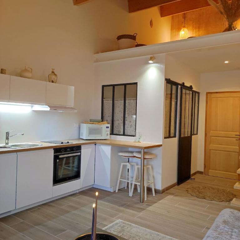 La Gourgasse Vieille - Studio avec Vue sur Jardin - 9