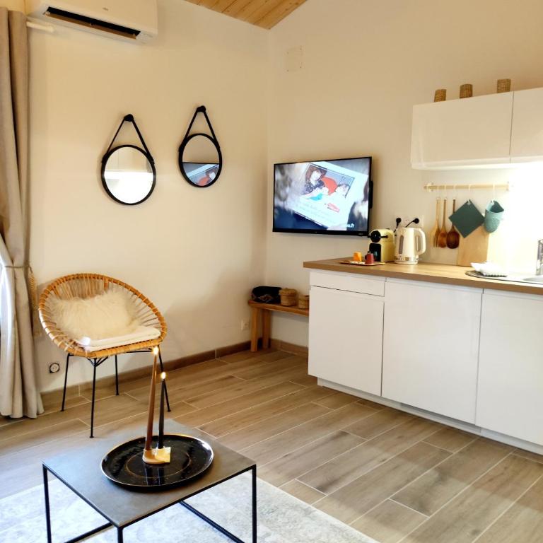 La Gourgasse Vieille - Studio avec Vue sur Jardin - 8