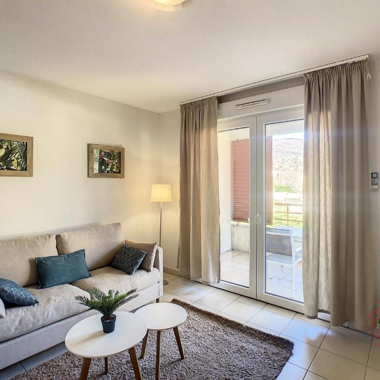 Bel F2 climatisé avec terrasse, proche Thermes et centre-ville, animaux acceptés - FR-1-451-154 - Appartement 1 Chambre - 1