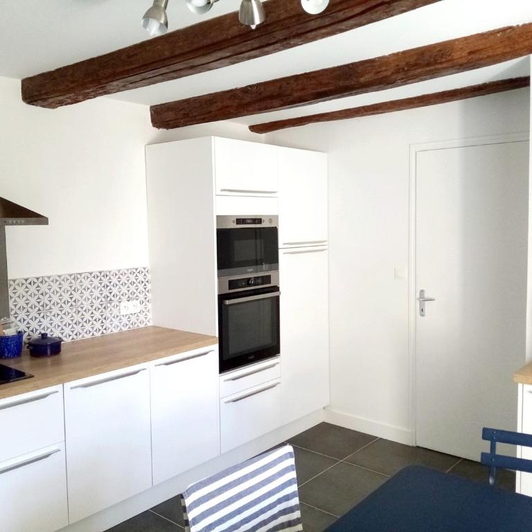 Maison de caractère près du Golfe du Morbihan, plage à pied, 6-8 pers, jardin, vélos disponibles - FR-1-639-6 - Maison de Vacances (6 Adultes) - 8