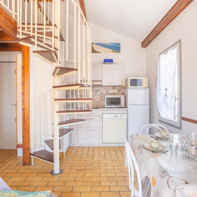Maison T2 Mezzanine à 350m des Plages avec Terrasse et Parking à Biscarrosse - FR-1-521-182 - Casa de vacaciones (6 adultos) - 7