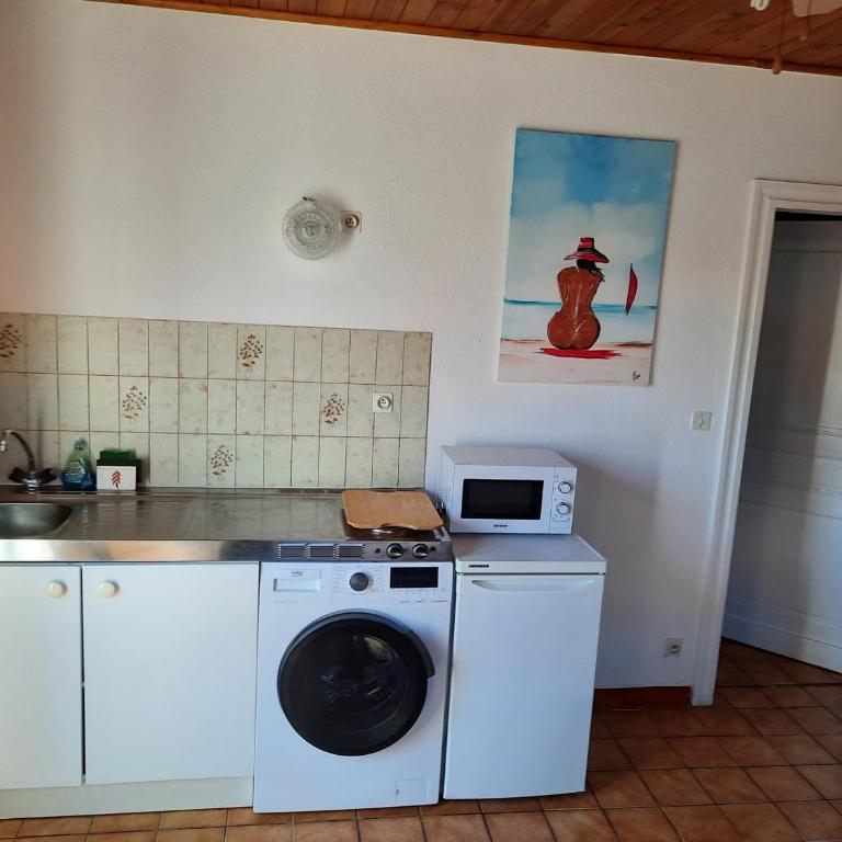 Charmant T2 avec jardin privé, proche centre et plages de Capbreton - FR-1-239-632 - Apartment mit 1 Schlafzimmer - 6