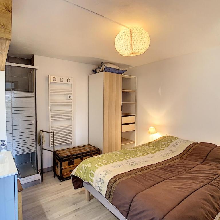 Charmant 2 pièces + coin cabine, proche centre Combloux, RDJ, terrasse, parking et casier à skis - Appartement 3 Chambres - 2