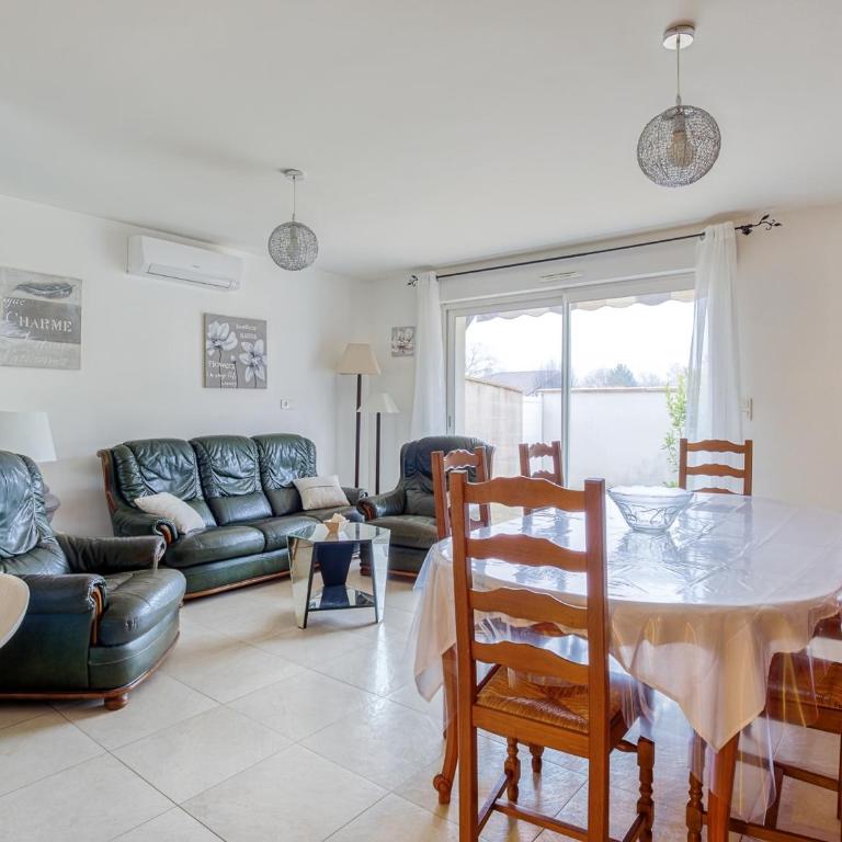Maison T5 à Biscarrosse avec 4 chambres, clim, WIFI, terrasse, proche activités et plages - FR-1-521-156 - Casa de vacaciones (8 adultos) - 4