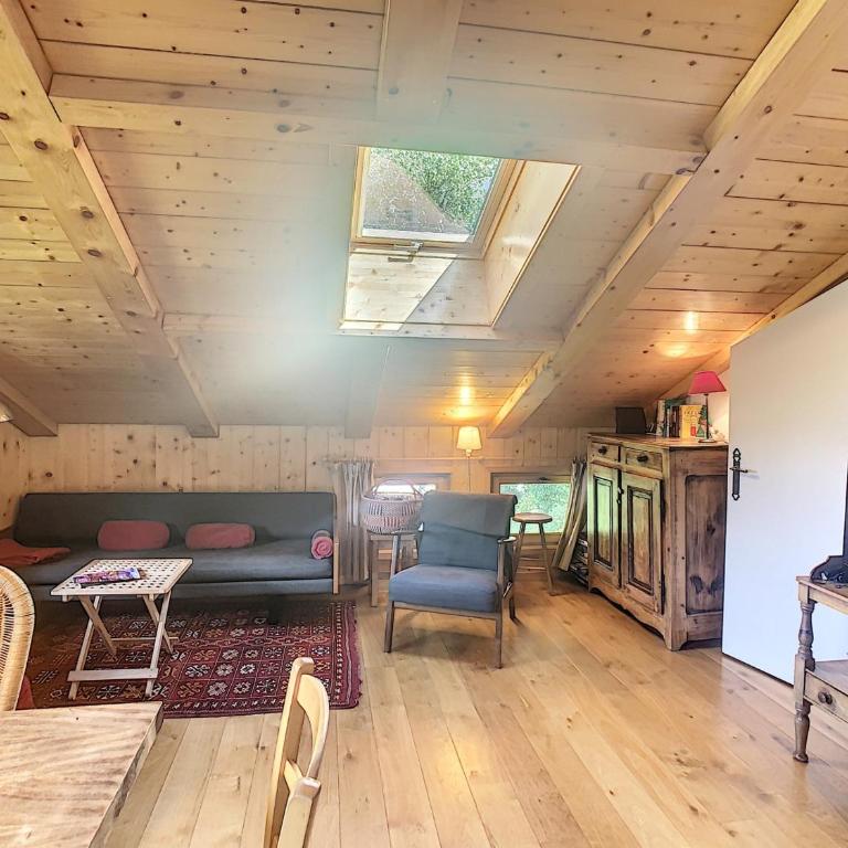 Appartement cosy avec mezzanine, au pied des pistes à Combloux, parking inclus - Appartement 1 Chambre - 5