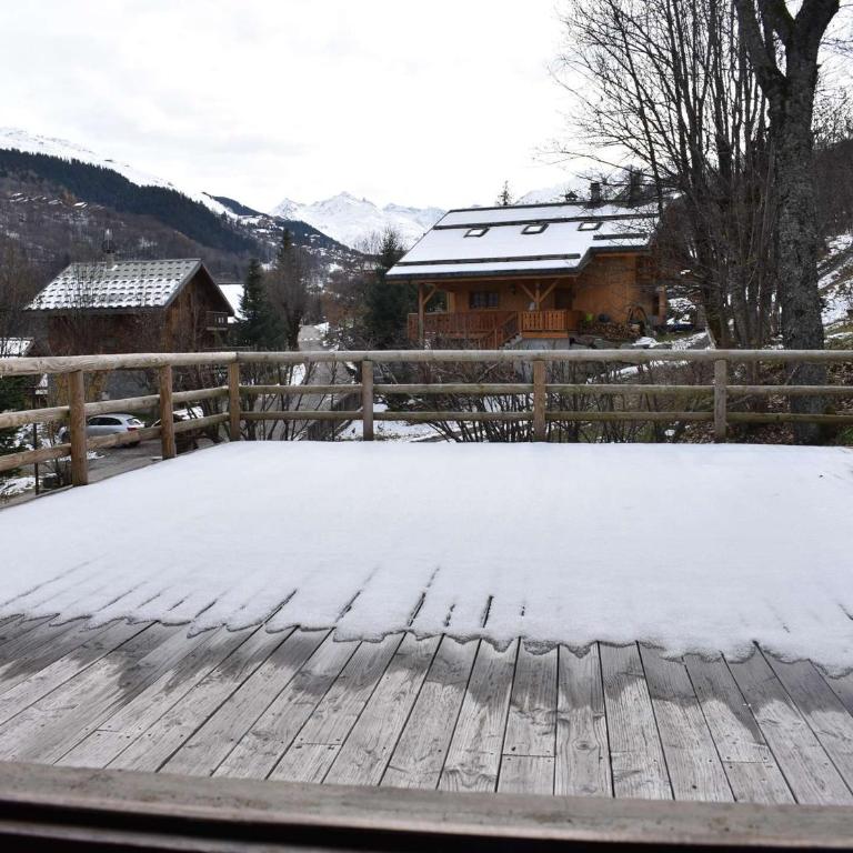 Chalet en Pierre 4 P. pour 6 Pers. à Méribel, Navette Gratuite et Grande Terrasse - FR-1-180-583 - Chalet - 11