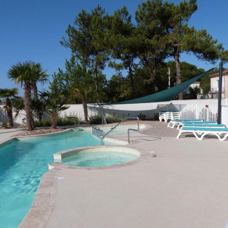 Appartement pour 4 pers avec terrasse, jardin, piscine et accès plage - Animaux admis - FR-1-194-218 - Apartment (4 Adults) - 5