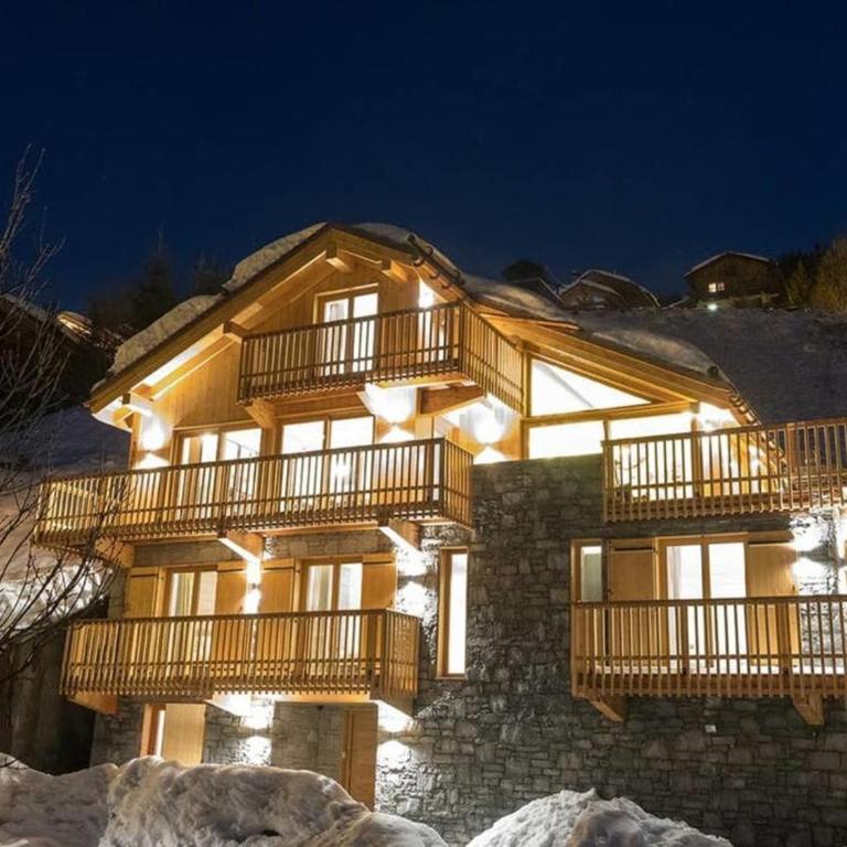 Chalet moderne à Méribel avec sauna et jacuzzi, 6 chambres - FR-1-565-55 - Chalet (12 Adultes) - 4