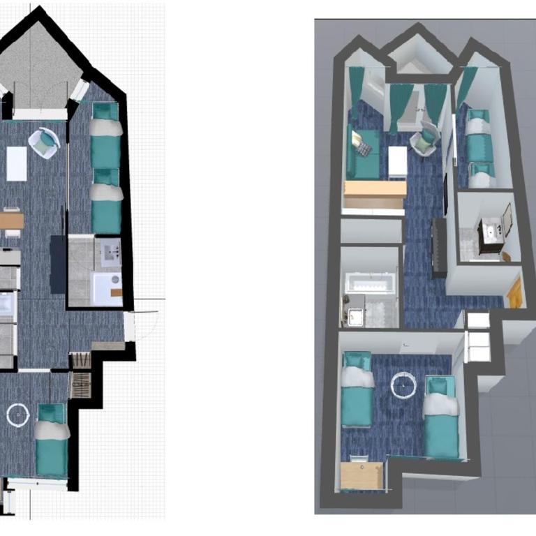 Appartement skis aux pieds 6 pers, Wifi, Animaux admis - FR-1-694-256 - Appartement - 2