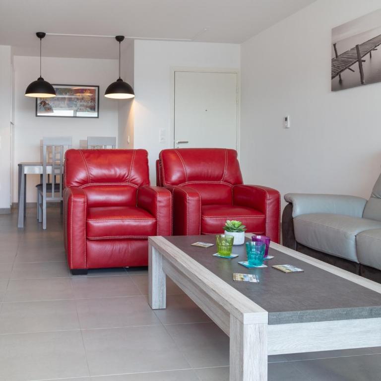 Superbe appartement neuf à deux pas de la plage avec balcon et parking privé à Capbreton - FR-1-239-387 - Appartement 2 Chambres - 7