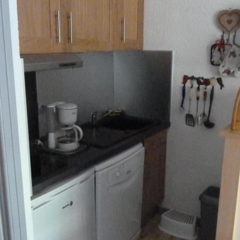 Studio cabine cosy 4 personnes, balcon sud, parking privé, centre Valloire, proche télécabine. - FR-1-263-14 - Monolocale - 5