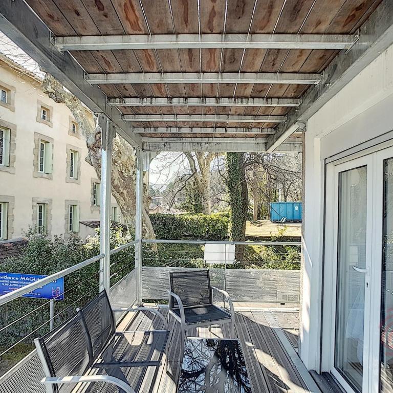Lamalo-les-Bains: F2, terrasse, 50m des Thermes, animaux acceptés - FR-1-451-23 - Appartement 1 Chambre - 2