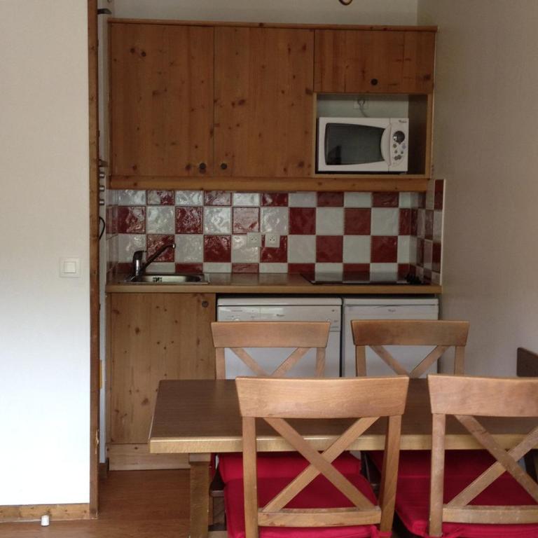 Charmant 2 pièces pour 4 pers., exposé Ouest, balcon spacieux à Valloire - One-Bedroom Apartment - 3