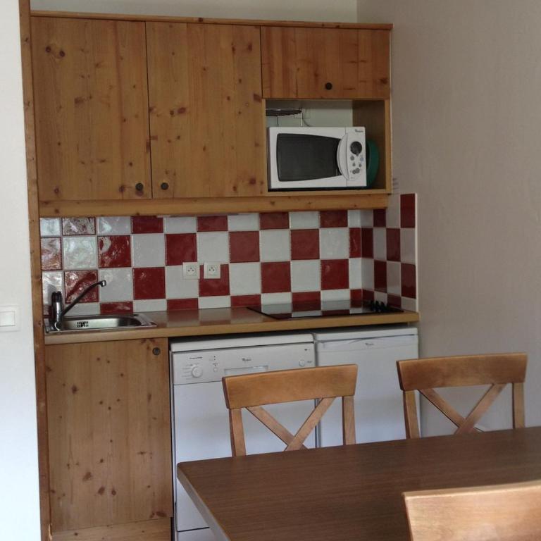Charmant 2 pièces pour 4 pers., exposé Ouest, balcon spacieux à Valloire - One-Bedroom Apartment - 4