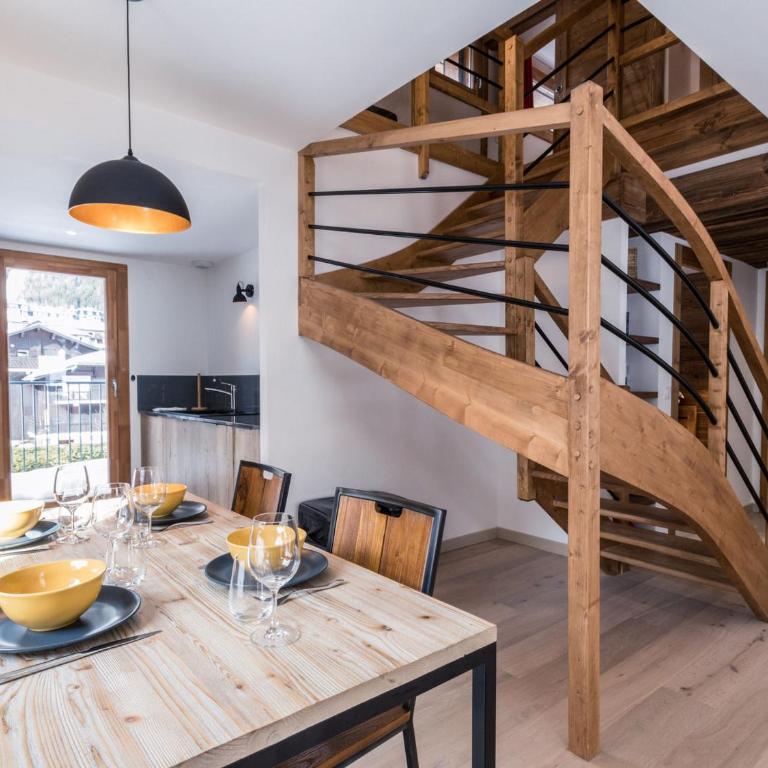 Duplex 3 étoiles pour 6 pers, Chamonix, parking privé - FR-1-343-189 - Apartamento - 6