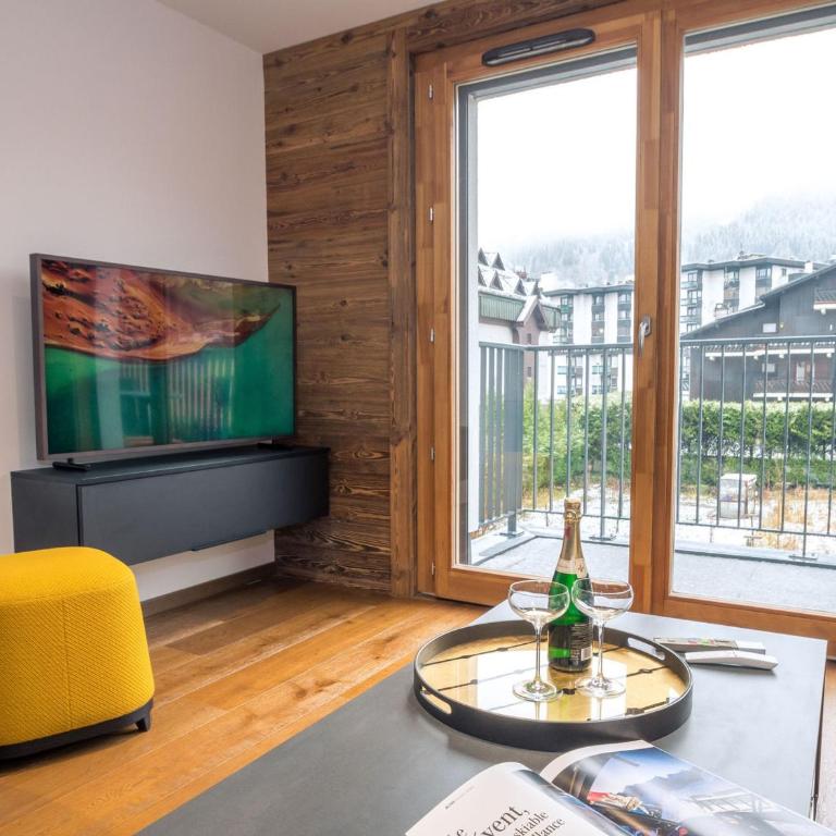 Appartement moderne avec balcon et parking à Chamonix - FR-1-343-220 - Apartamento - 4