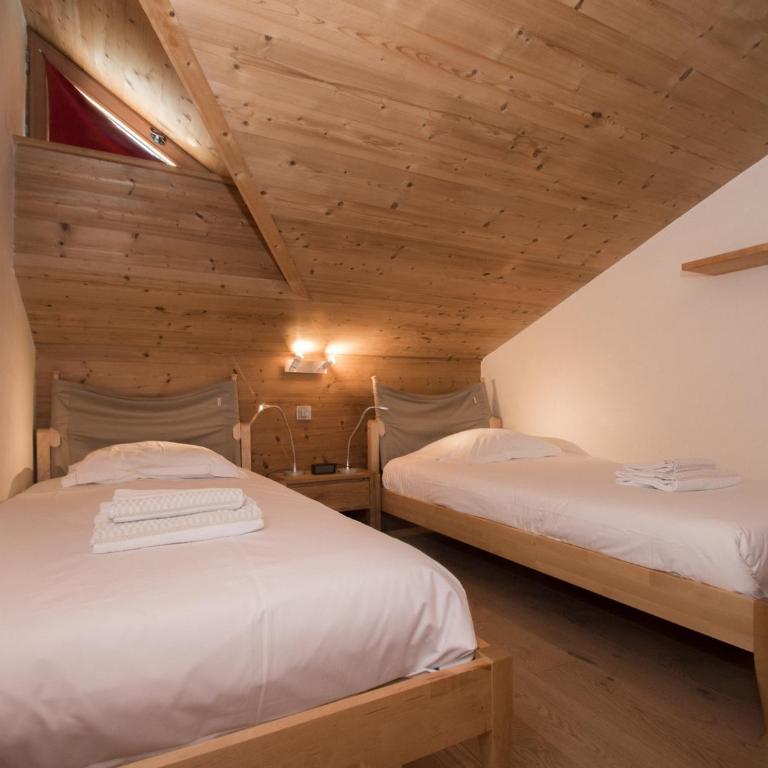 Chalet mitoyen aux pieds des pistes pour 6 pers., animaux admis, à Chamonix - FR-1-343-225 - Chalet - 3
