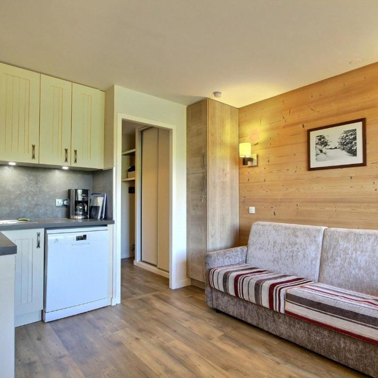 Charmant 2 pièces sur pistes, balcon sud, animaux admis, Wi-Fi - FR-1-455-1 - Appartement (4 Adultes) - 8