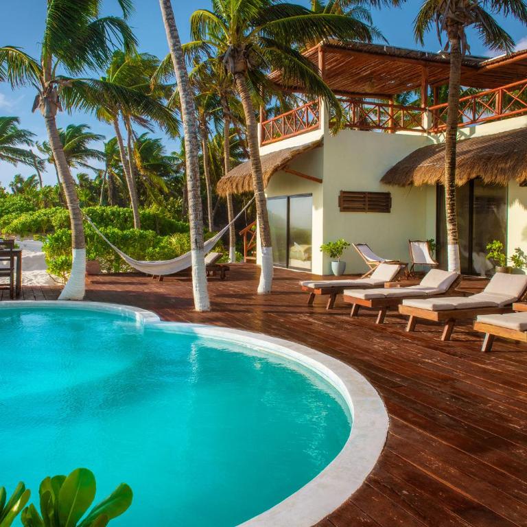 Beachfront Villa Playaäkun - Villa con vistas al mar - 10