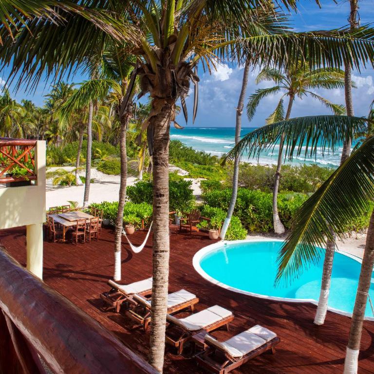 Beachfront Villa Playaäkun - Villa con vistas al mar - 25