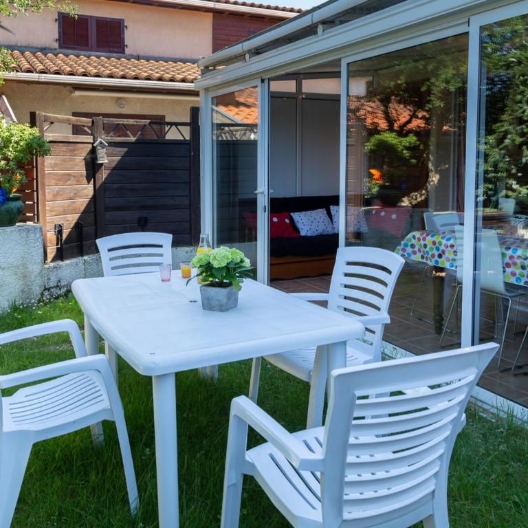 Villa Mitoyenne avec Jardin, Proche Plage à Seignosse, Piscine, Parking Privé et Wifi - Casa con 1 Camera da Letto - 10