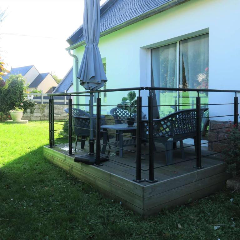 Maison à Perros-Guirec avec jardin, cour, cheminée, WIFI et proche du port de Ploumanac'h - FR-1-368-62 - Ferienhaus (6 Erwachsene) - 17