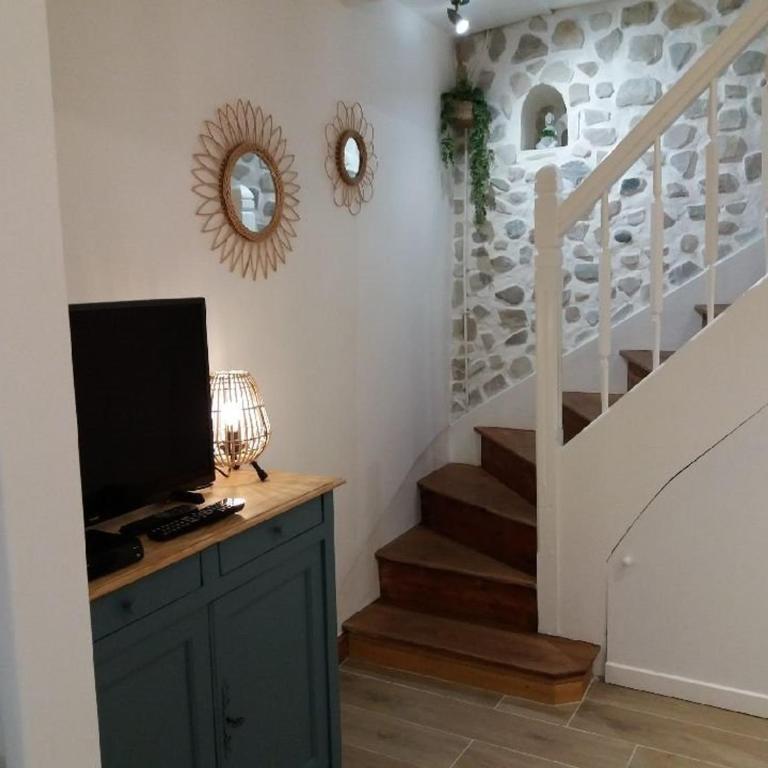 Maison bretonne de charme rénovée, WiFi gratuit, à 200m du centre de Perros-Guirec, plages à 800m - FR-1-368-249 - Ferienhaus (2 Erwachsene) - 7