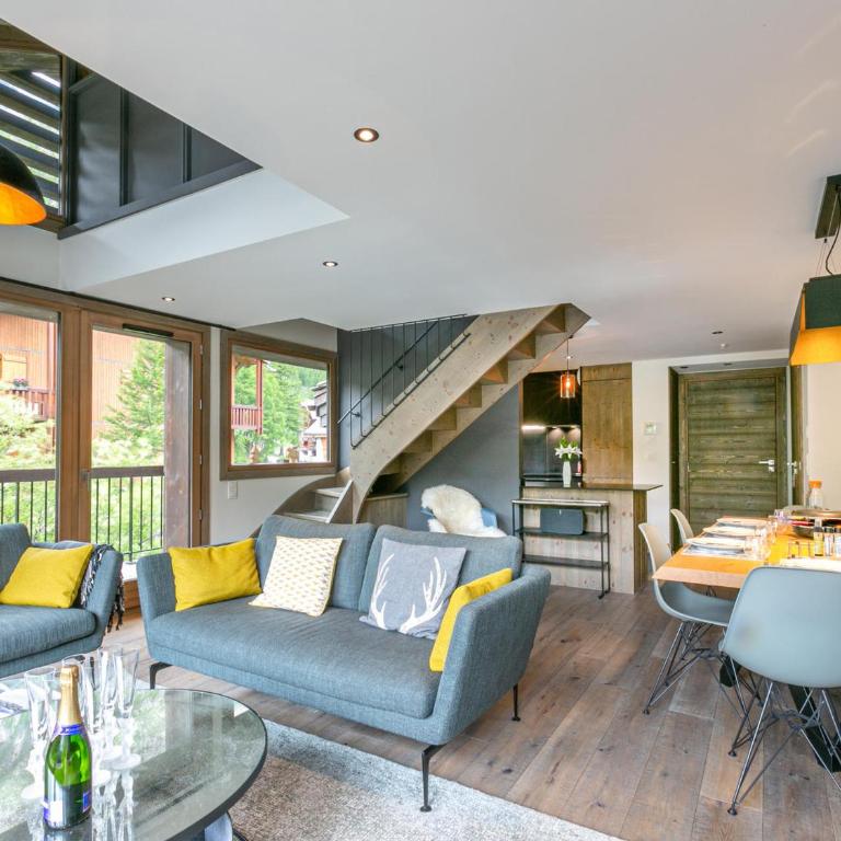 Appartement de Standing en Duplex à Val-d'Isère avec Balcon, Parking et Wifi - FR-1-694-22 - Appartement - 1