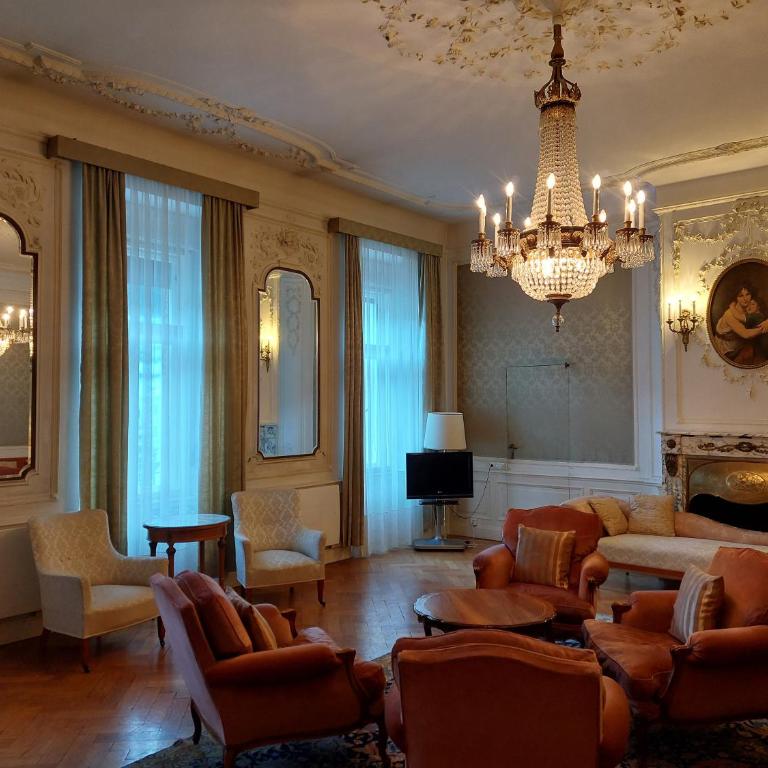 Belle Époque Panorama Apartment - Apartment mit 2 Schlafzimmern - 17