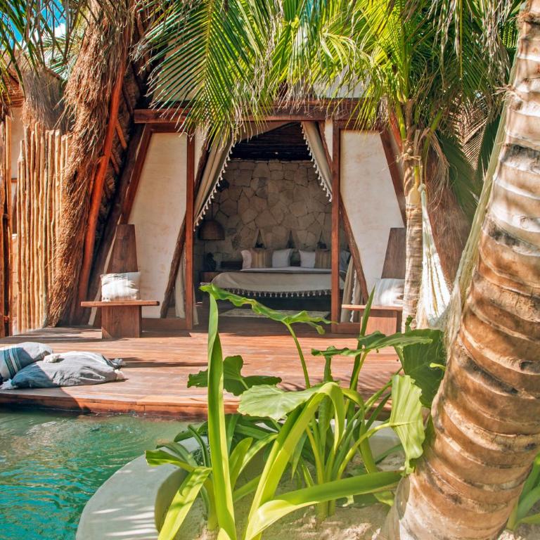 Ikal Tulum Hotel - Suite con piscina pequeña - Frente al mar - 1