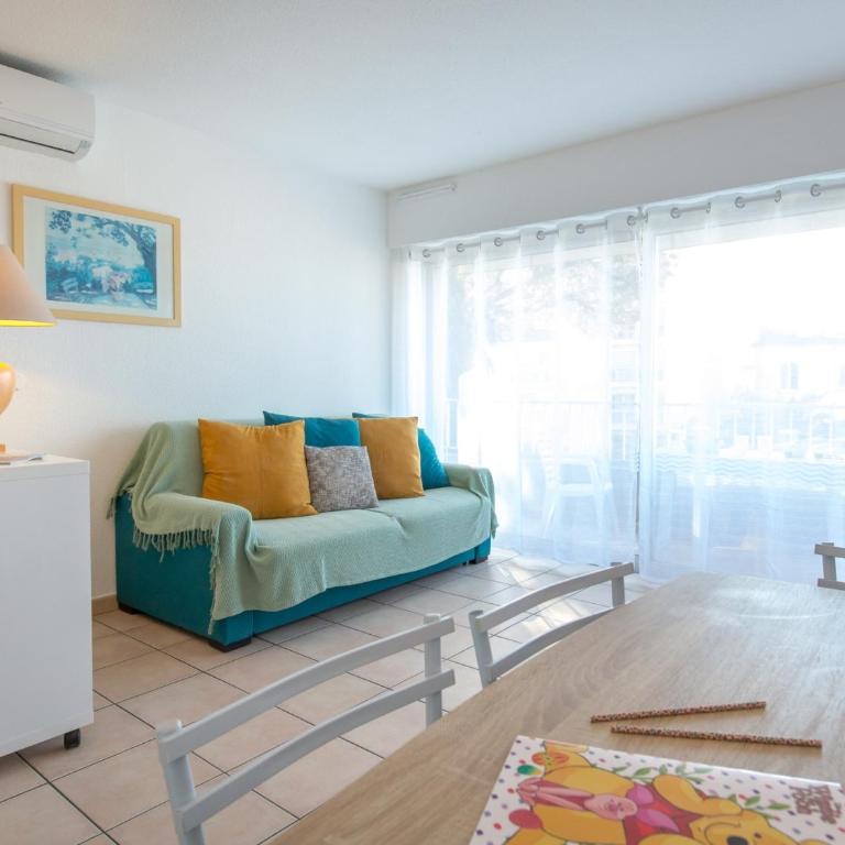 Appartement 2 pièces avec Terrasse - Plage à 50m - Climatisé - Proche Gare et Commerces - FR-1-466A-4 - Apartamento (4 adultos) - 2