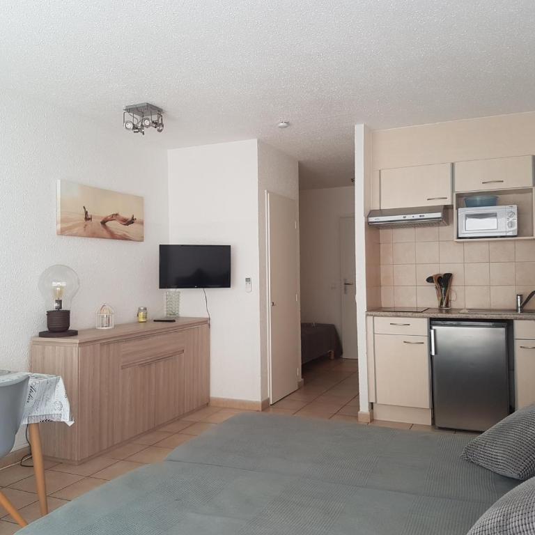 Studio Climatisé 2/3 Pers - Proche Plage et Commerces - Wifi Gratuit - FR-1-466A-18 - Monolocale - 1