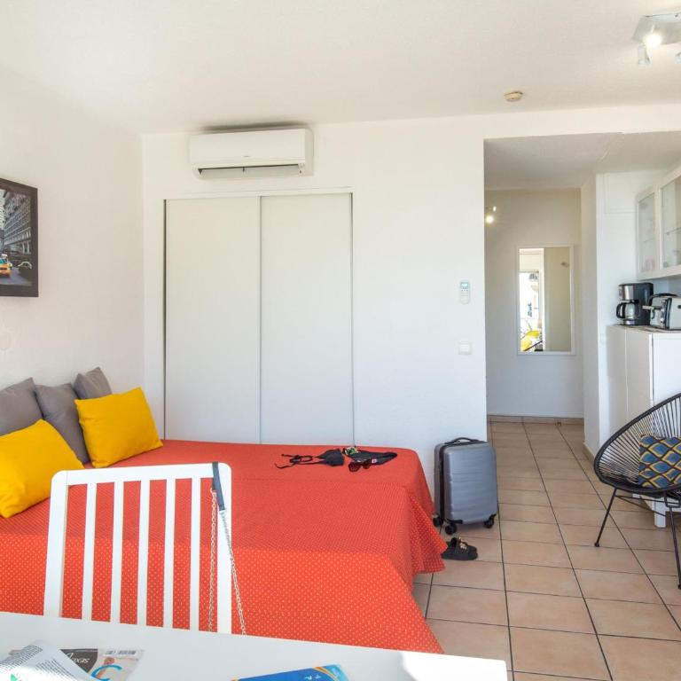 Studio climatisé 2 pers proche plage et commerces avec balcon et wifi à Saint-Raphaël - FR-1-466A-28 - Studio - 3