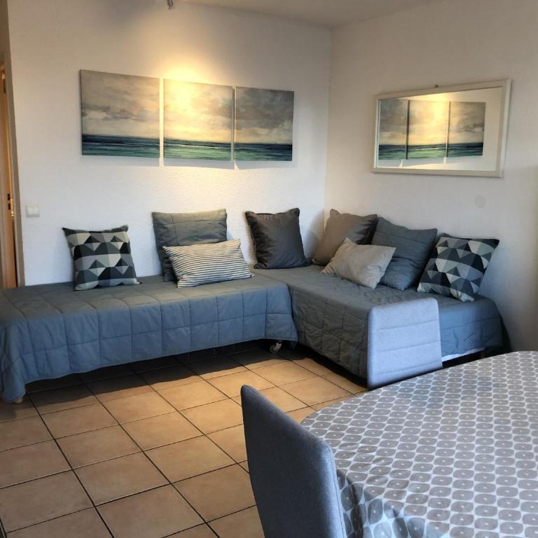 Studio climatisé proche plage, commerces et gare avec balcon, parking et wifi - FR-1-466A-5 - Estudio - 1