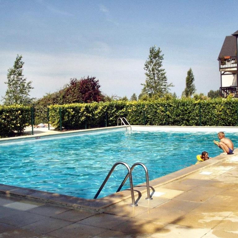 Charmant Cottage Normand avec Jardin, Proche Hippodrome, Piscine Chauffée et Tennis, Parking Privé - FR-1-487-288 - Apartment (2 Adults) - 6