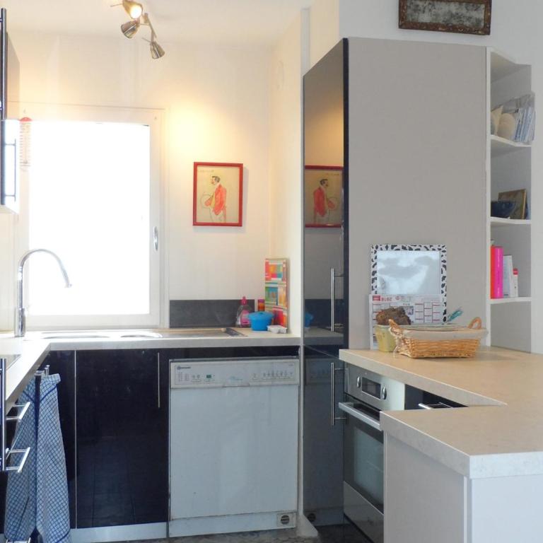 Cabourg : Appartement moderne 4/5 pièces, accès plage, 8 pers, jardin et terrasse, parking, WIFI - FR-1-487-304 - Apartment (8 Adults) - 11
