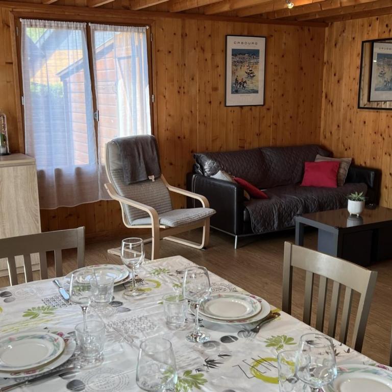 Chalet 4 pièces à Cabourg avec jardin, proche piscine et tennis, idéal pour familles, 6 pers. max - FR-1-487-325 - Chalet (6 Adultes) - 7