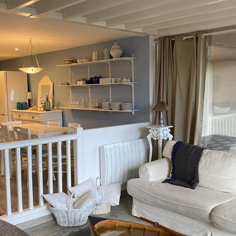 Grand Duplex en Front de Mer avec 3 Chambres, Animaux Acceptés, Equipements Complets, Cabourg - FR-1-487-321 - Appartamento (6 Adulti) - 8