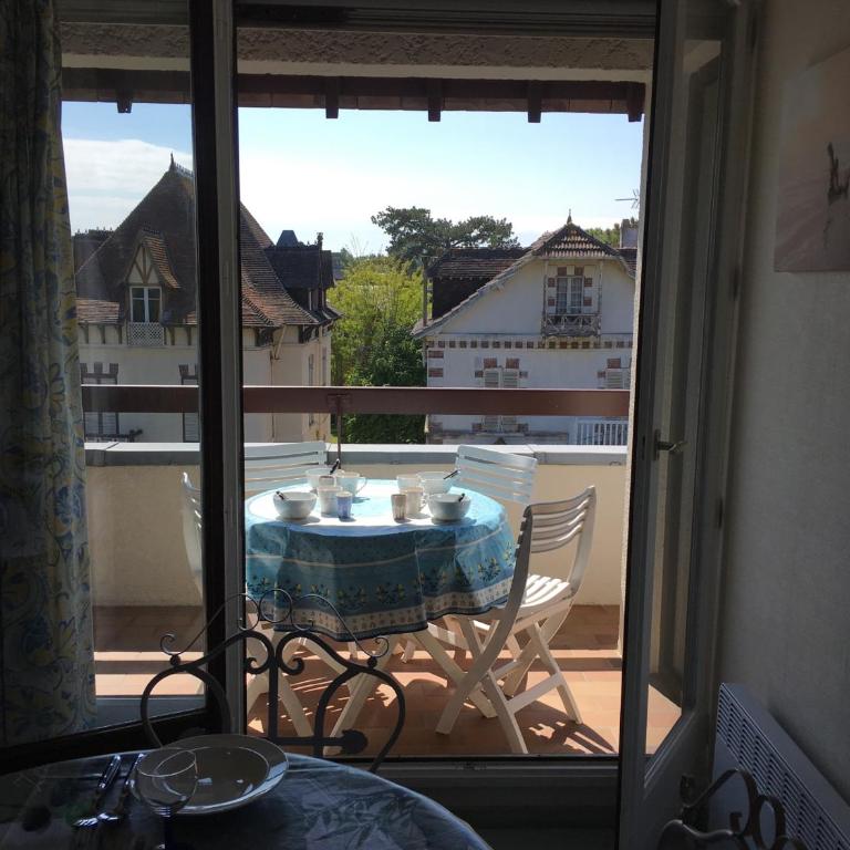 Grand studio en hyper-centre de Cabourg avec balcon, proche plage, parking, et prestations disponibles - FR-1-487-327 - Monolocale - 2