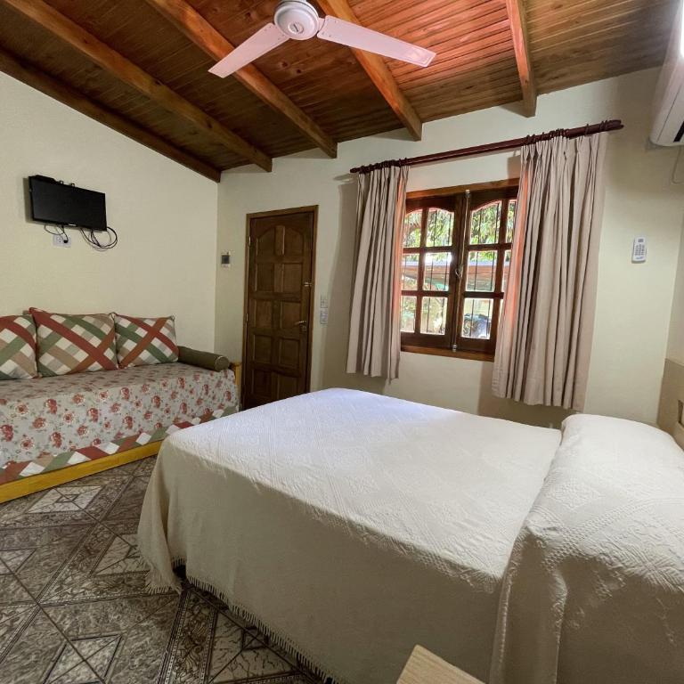 La Posada de Moncho - Habitación Doble con cama supletoria - 2 camas - 1